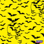 1116 - Morcego Preto Amarelo