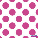 1173 – Poá Grande Rosa Fluorescente Branco