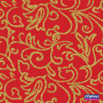 1179 – Arabesco Dourado/Vermelho - Imagem 2