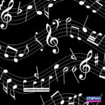 1180 - Musical Branco Preto