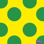 1173 - Poá Verde e Amarelo - Imagem 2