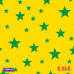 1120 - Estrela Verde Fundo Amarelo - Imagem 2