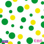1123 - Bolinhas Verde e Amarelo - Imagem 2