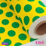1173 - Poá Verde e Amarelo