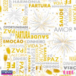 2091 - Feliz Ano Novo Dourado/Prata - Imagem 2