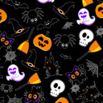 5069 - Happy Halloween Neon F/ Preto - Imagem 2
