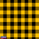 1017 - Xadrez Preto e Amarelo - Imagem 2