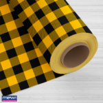 1017 - Xadrez Preto e Amarelo