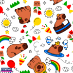 8032 - Capivara F/ Branco - Imagem 2