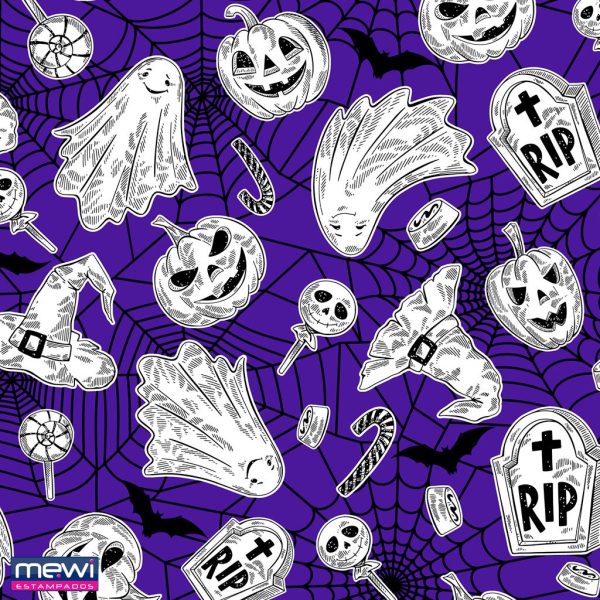 2098 - Halloween F/ Roxo - Imagem 2