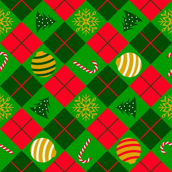 4231 - Natal Losango F/ Verde - Imagem 2